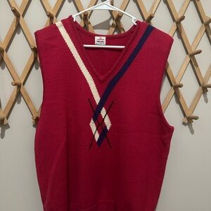 Red VTG Bleyle Sweater Vest